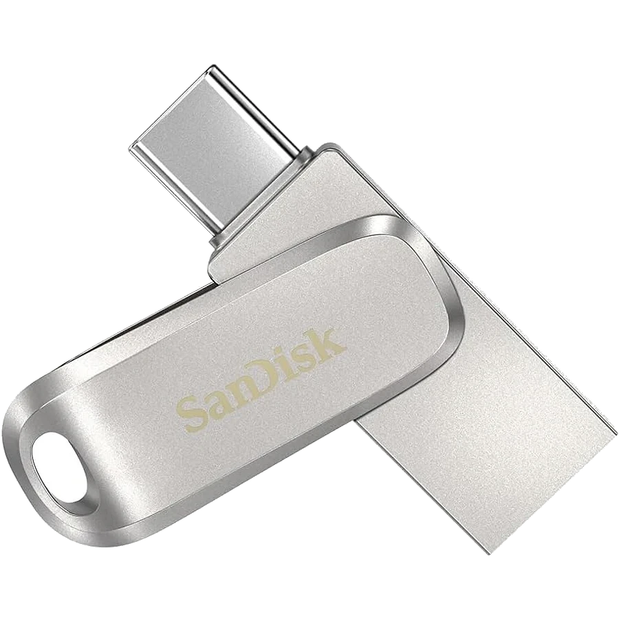 SanDisk Ultra Dual Drive Luxe com conector USB-C e USB-A nas duas pontas