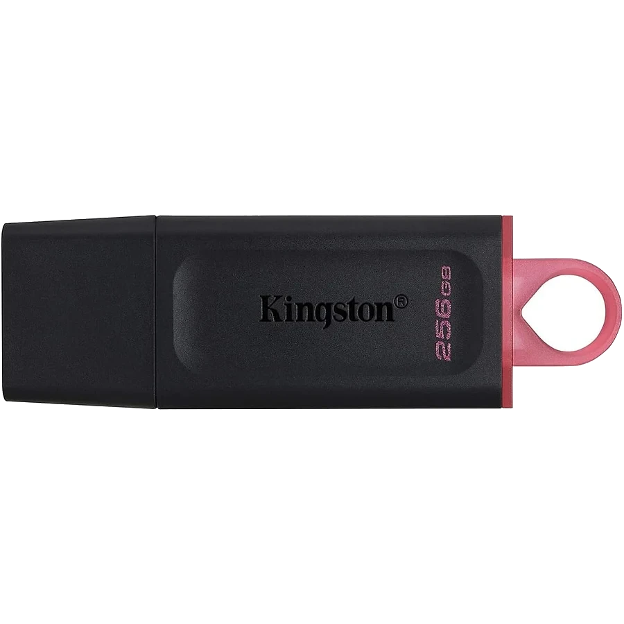 Kingston DataTraveler Exodia pen drive branco e preto com tampa removível