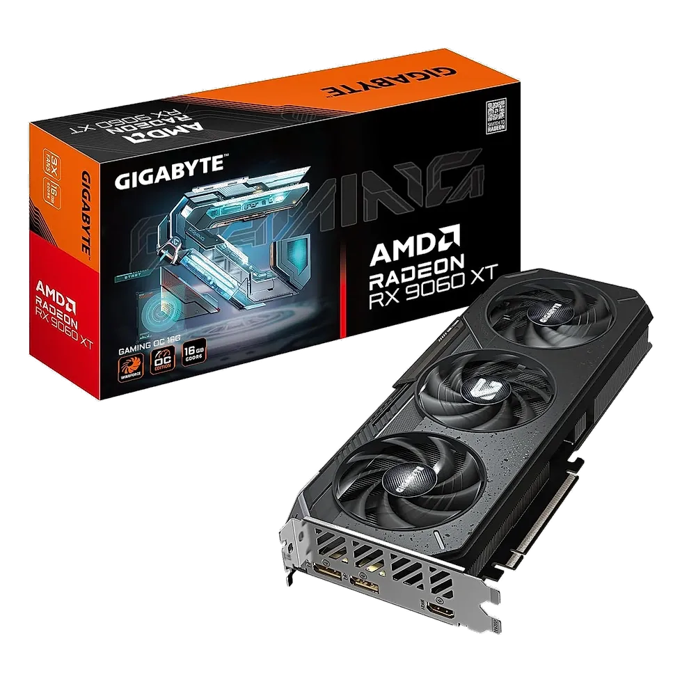 Gigabyte Radeon RX 9060 XT Gaming OC 16GB GDDR6 placa de vídeo RDNA 4 AMD
