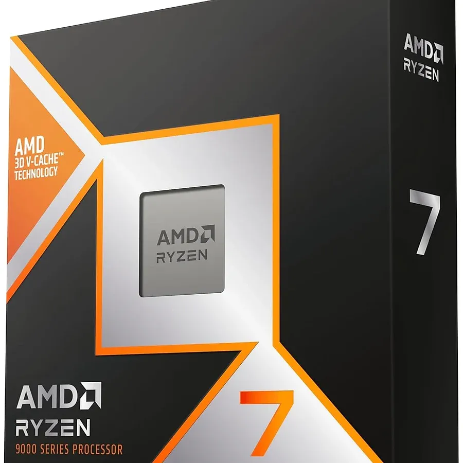 AMD Ryzen 7 9800X3D processador AM5 Zen 5 com 3D V-Cache para jogos