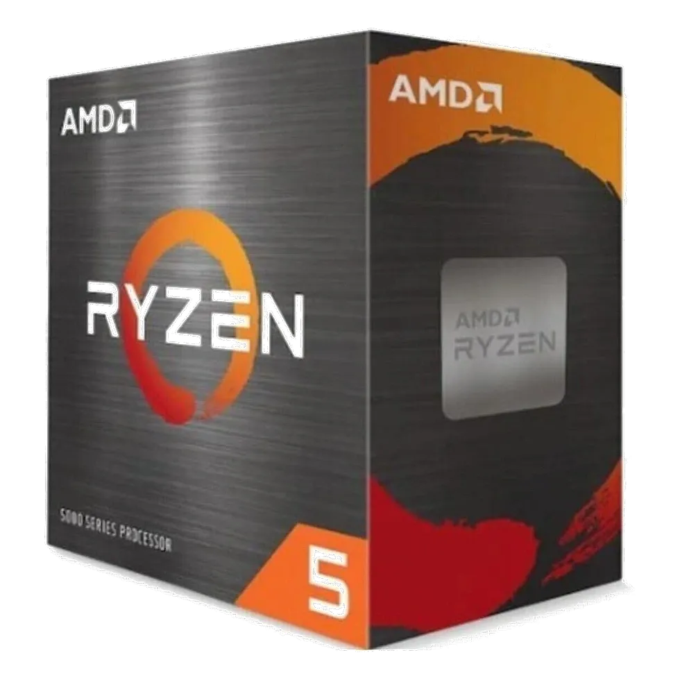AMD Ryzen 5 5600X processador AM4 Zen 3 6 núcleos 12 threads para jogos 1080p