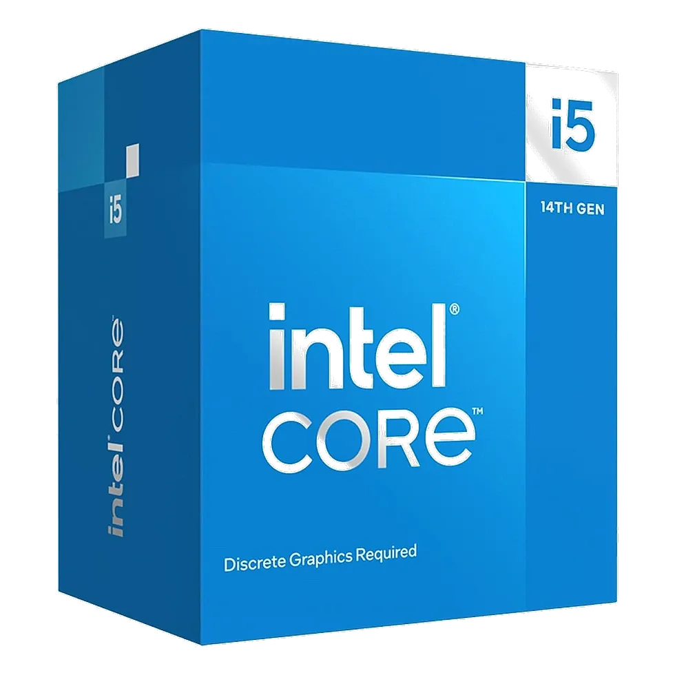 Intel Core i5-14400F processador LGA1700 Raptor Lake 10 núcleos híbridos sem vídeo integrado