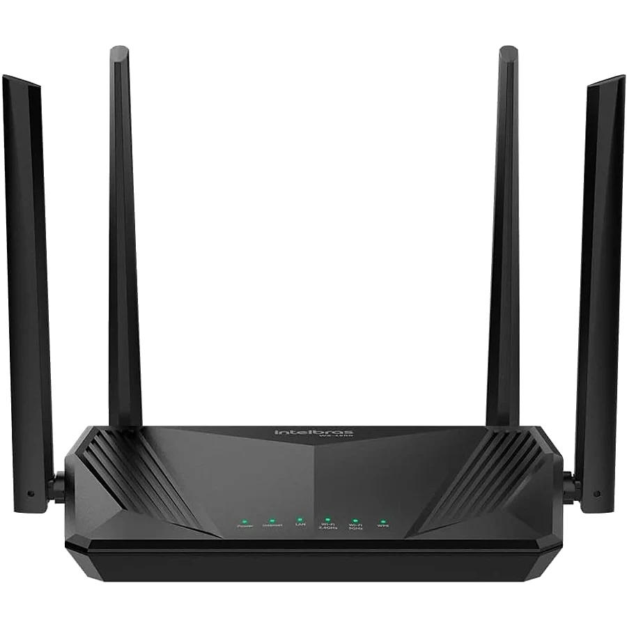 Intelbras W6-1500 roteador Wi-Fi 6 nacional com antenas externas
