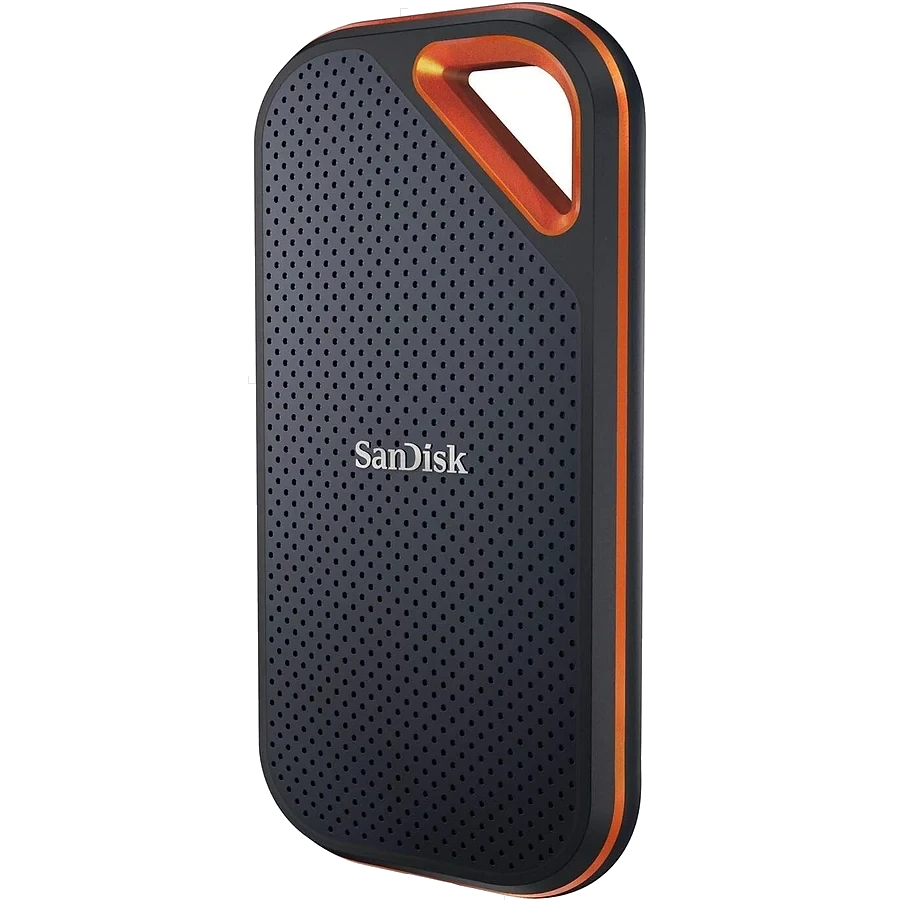 SanDisk Extreme Pro 2TB SSD externo portátil com acabamento resistente a quedas