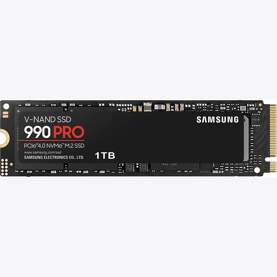 Samsung 990 PRO 1TB SSD NVMe M.2 com dissipador de alumínio para instalação no PS5