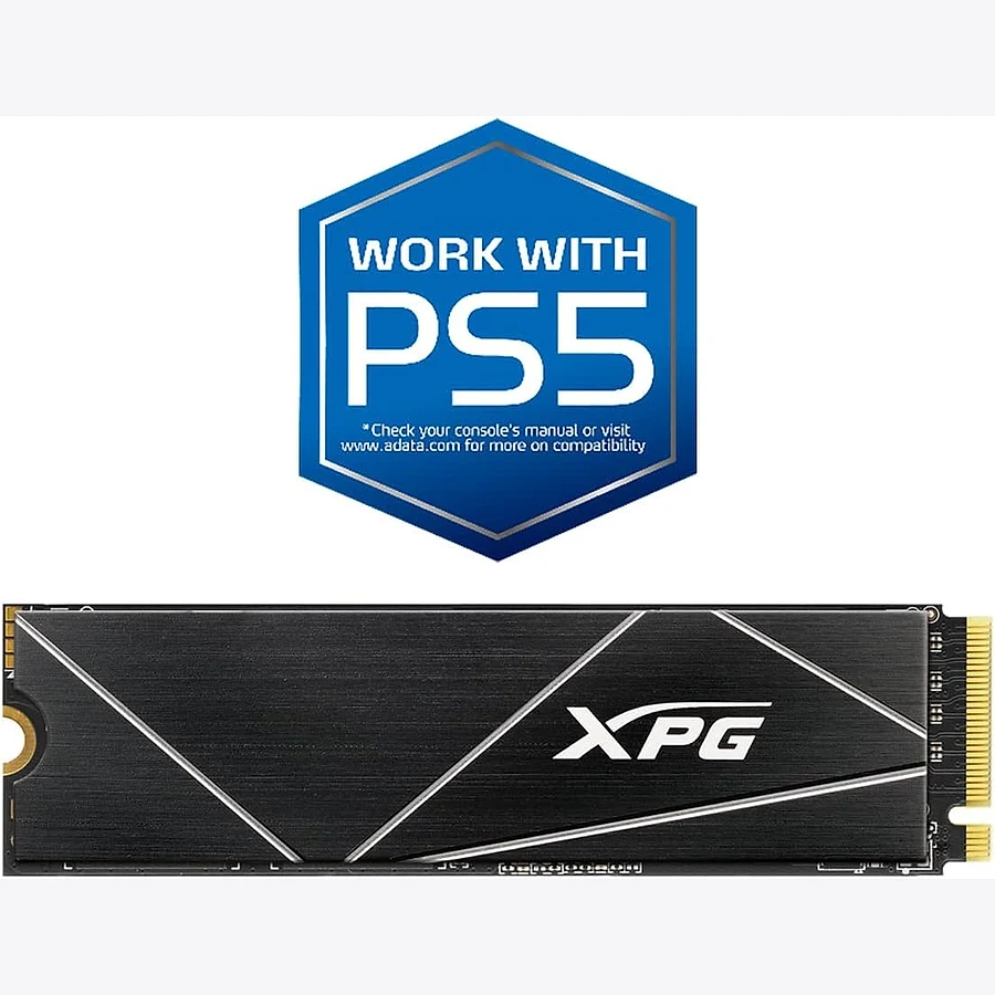 Adata XPG Gammix S70 Blade 512GB SSD NVMe PCIe 4.0 para PS5 com dissipador de alumínio