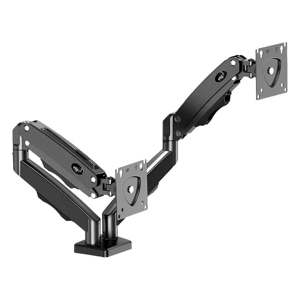 ELG F160N suporte duplo articulado com dois braços independentes para dois monitores