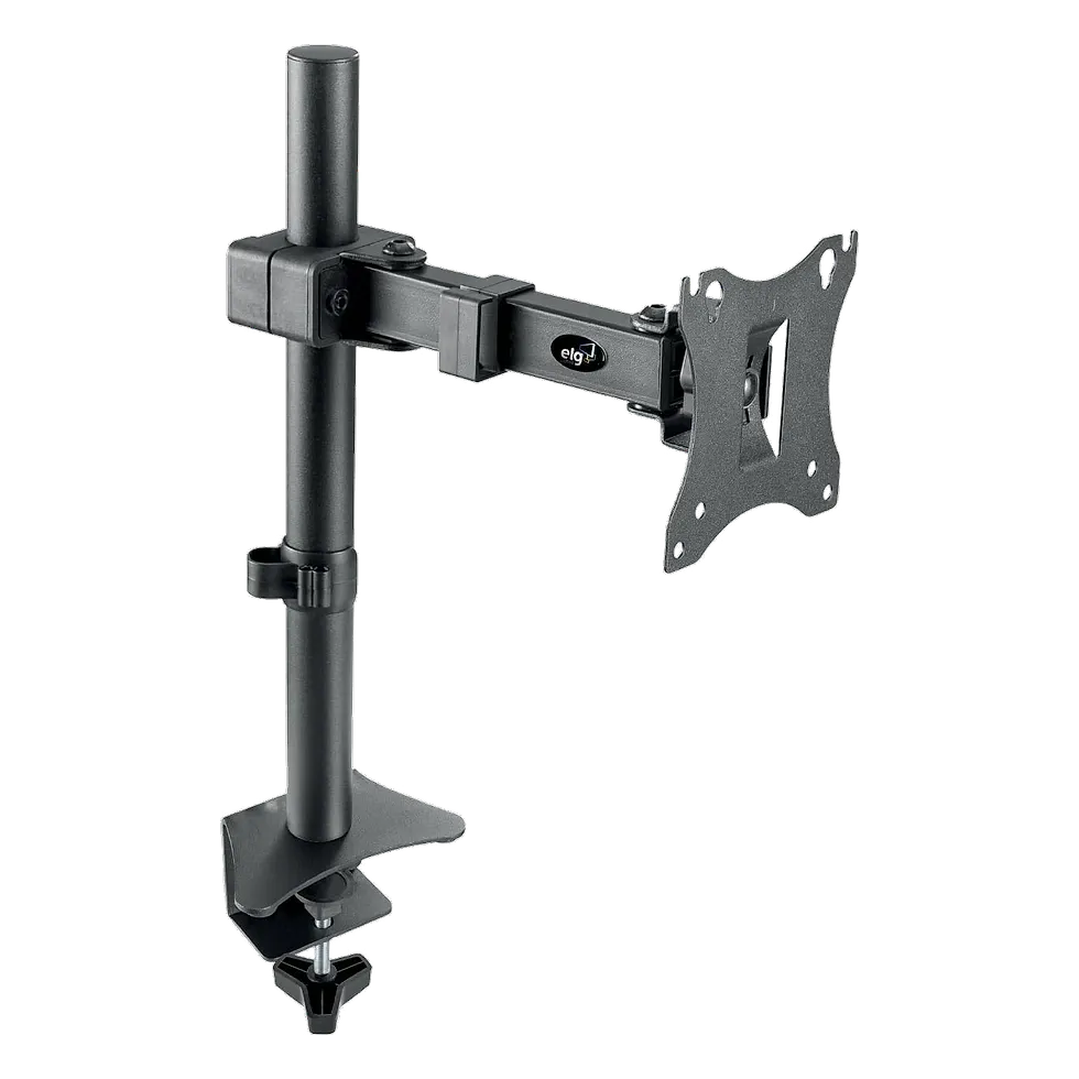 ELG F50N suporte articulado de entrada com fixação por grampo para um monitor