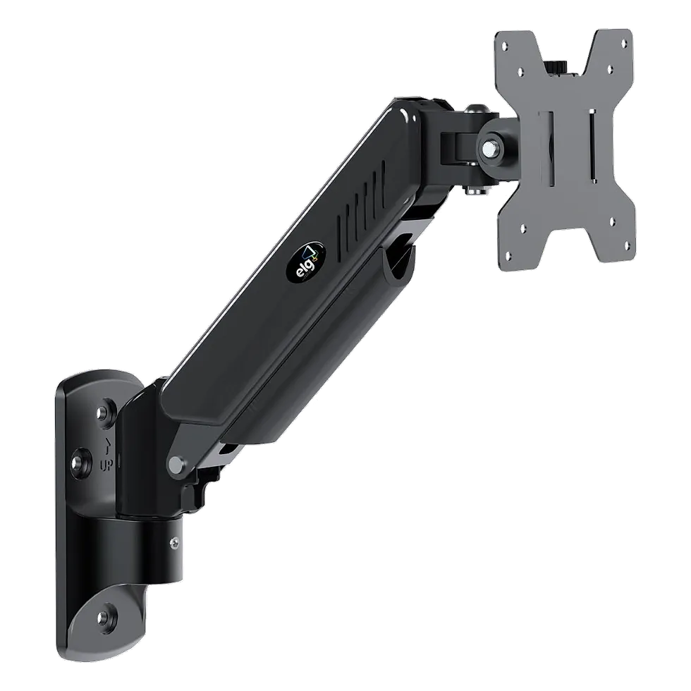 ELG F410 suporte articulado de parede com pistão a gás para monitor ou TV