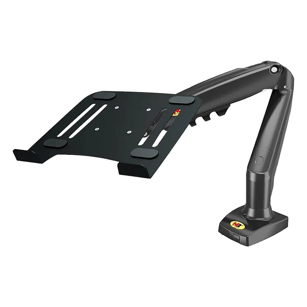 Kit Central Suportes com braço F80 de pistão a gás e bandeja NBH-1 para notebook