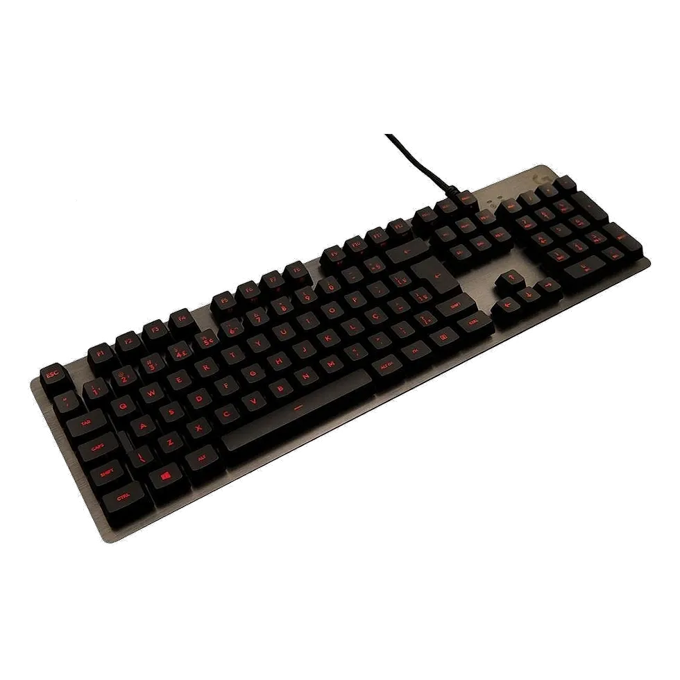 Logitech G413 Carbon teclado mecânico com switch Romer-G tátil e USB passthrough