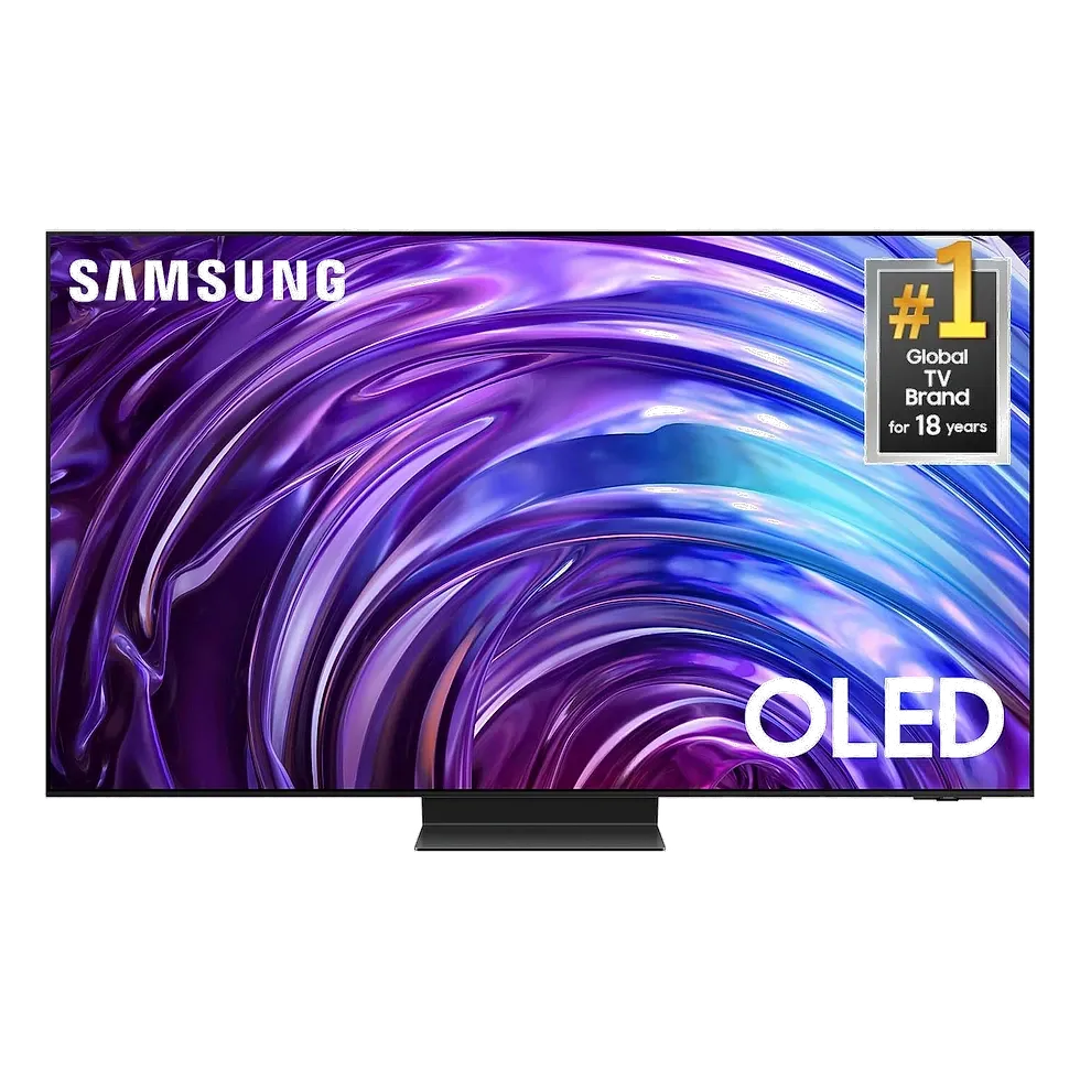Samsung S95D 55 polegadas QD-OLED TV gamer com HDR Pro e design Infinity One 2024