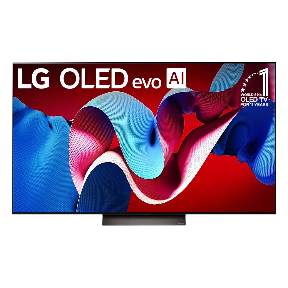 LG OLED C4 65 polegadas TV gamer OLED evo 2024 com processador AI e 144Hz