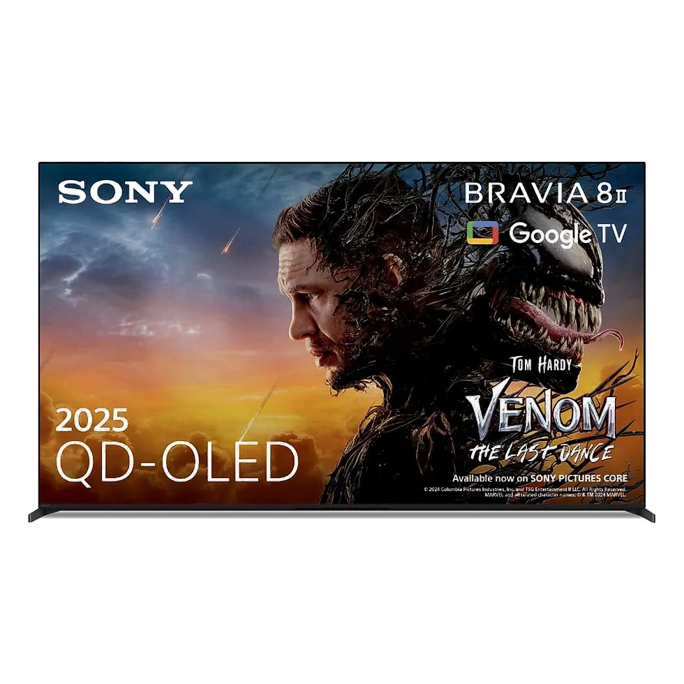 Sony Bravia 8 II 55 polegadas QD-OLED TV com XR Processor e Acoustic Surface Audio 2025