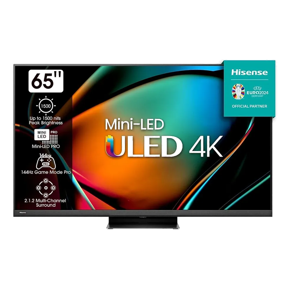Hisense U8K 65 polegadas TV gamer ULED Mini-LED com brilho extremo e VIDDA OS