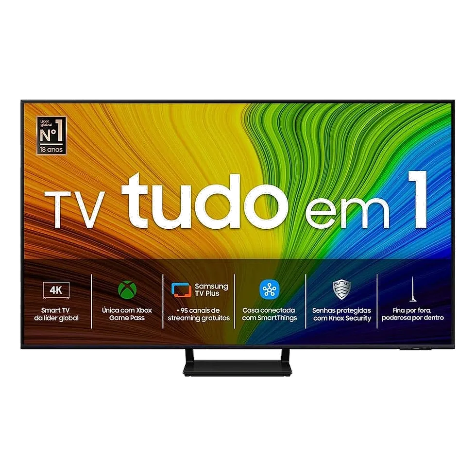 Samsung Q70D QLED 55 polegadas TV gamer com 120Hz e Gaming Hub para cloud gaming