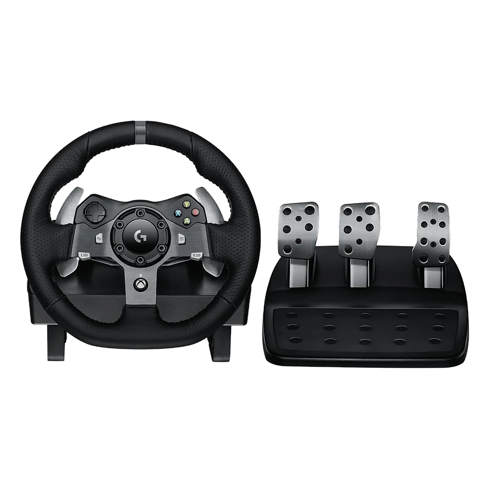 Logitech G920 Driving Force — volante e pedais para Xbox/PC