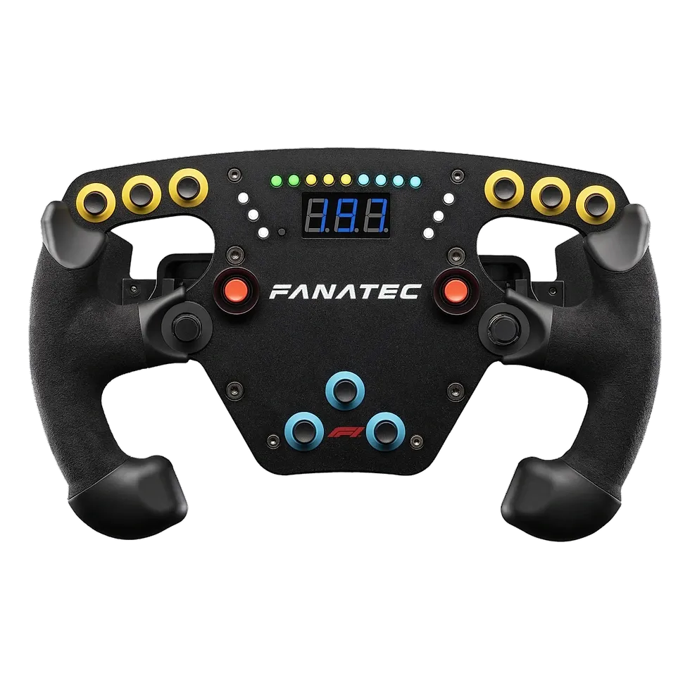 Fanatec Clubsport F1 Esports V2 — 8º lugar para PC Fanatec Clubsport F1 Esports V2 — aro F1 premium licenciado
