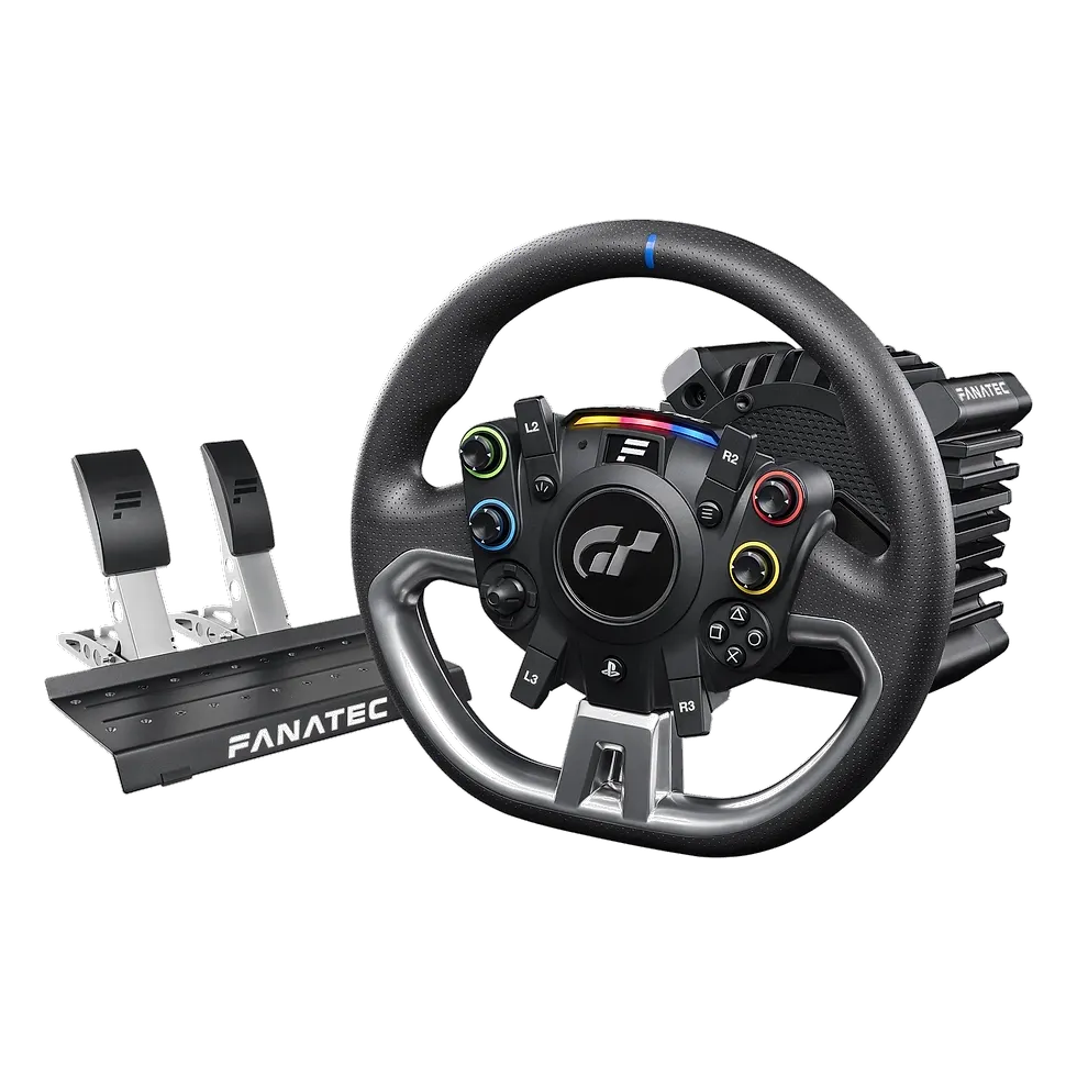 Fanatec GT DD Pro — 7º lugar para PS5 Fanatec GT DD Pro — volante Direct Drive oficial PlayStation 5