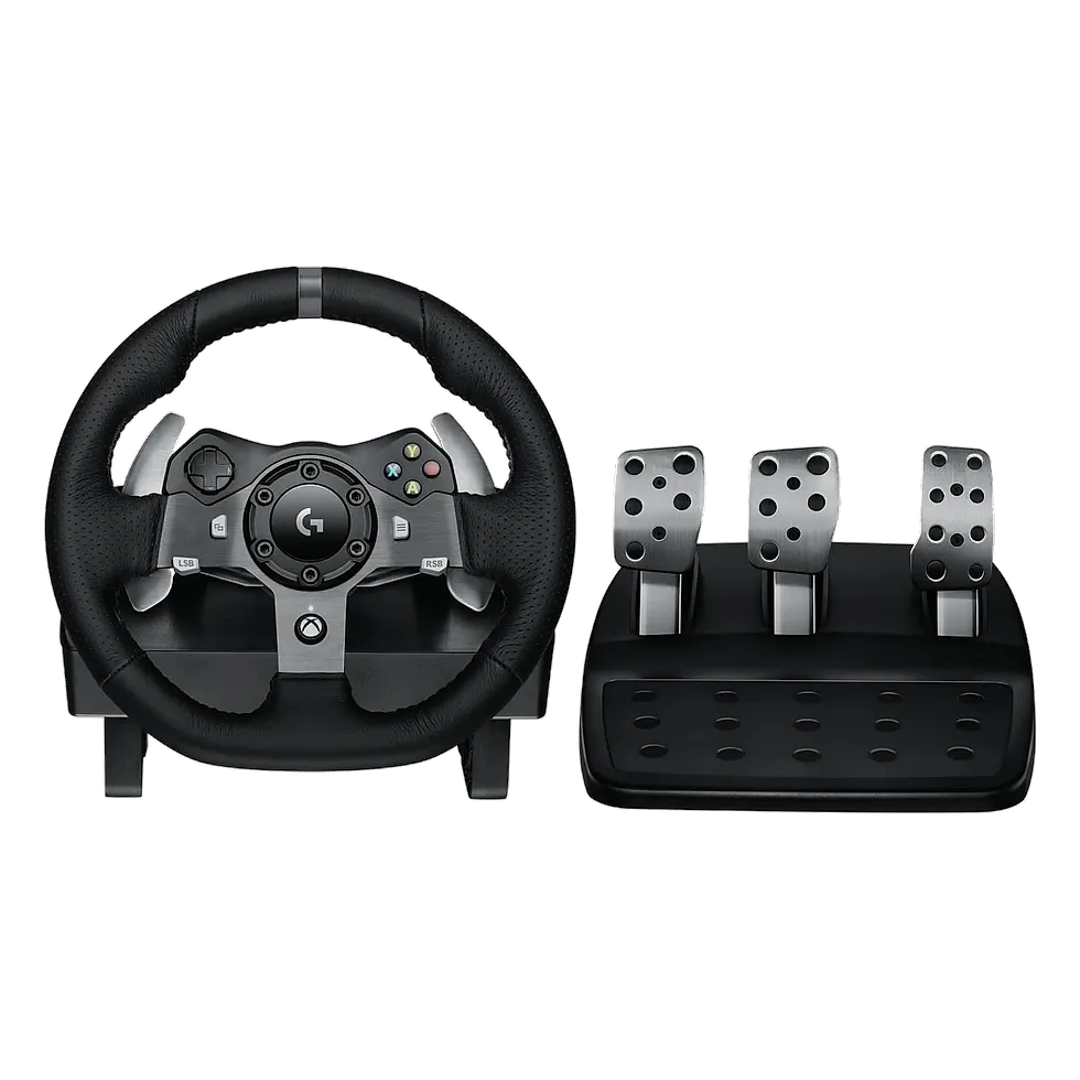 Logitech G920 Driving Force — 1º lugar para Xbox Logitech G920 Driving Force — volante e pedais para Xbox/PC