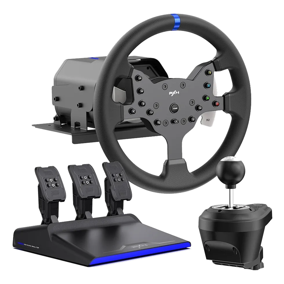 PXN V99 Force Feedback — 9º lugar PXN V99 — volante com force feedback ativo e pedais inclusos