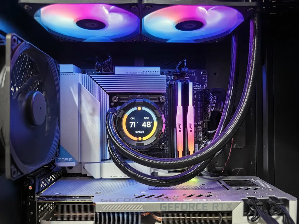Tamanho de radiador water cooler: 120mm vs 240mm vs 360mm Comparativo de radiadores de water cooler AIO 120mm, 240mm e 360mm lado a lado