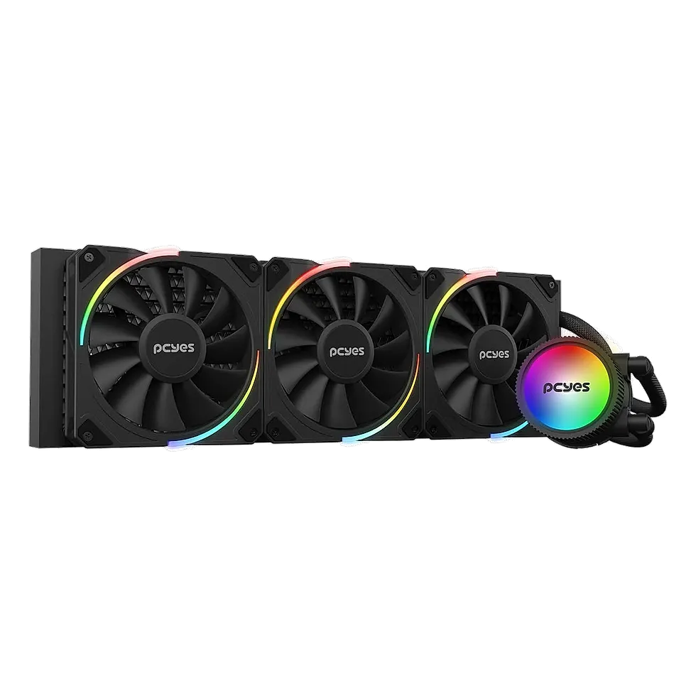 PCYES Sangue Frio 3 360, water cooler AIO nacional com radiador de 360 mm ARGB