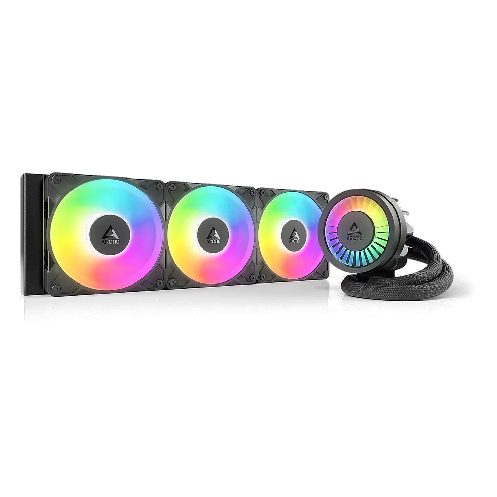 Arctic Liquid Freezer III Pro 360, water cooler AIO com radiador de 360 mm e ventoinha auxiliar na bomba