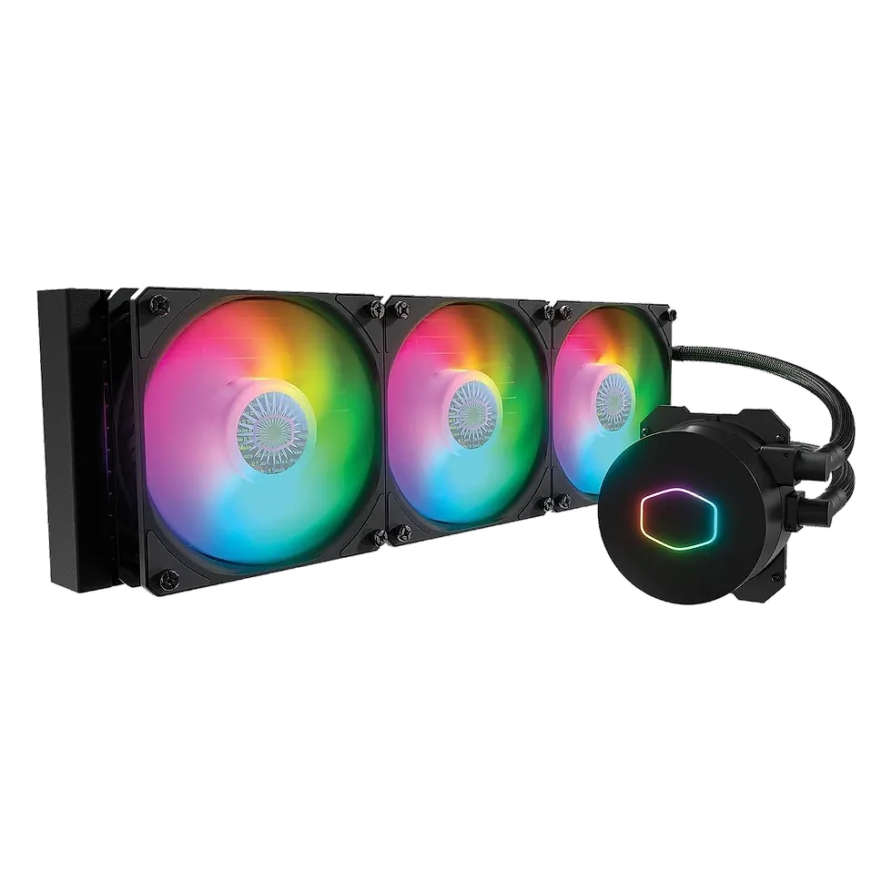 Cooler Master MasterLiquid ML360L V2 ARGB 360mm water cooler AIO com ventoinhas SickleFlow ARGB