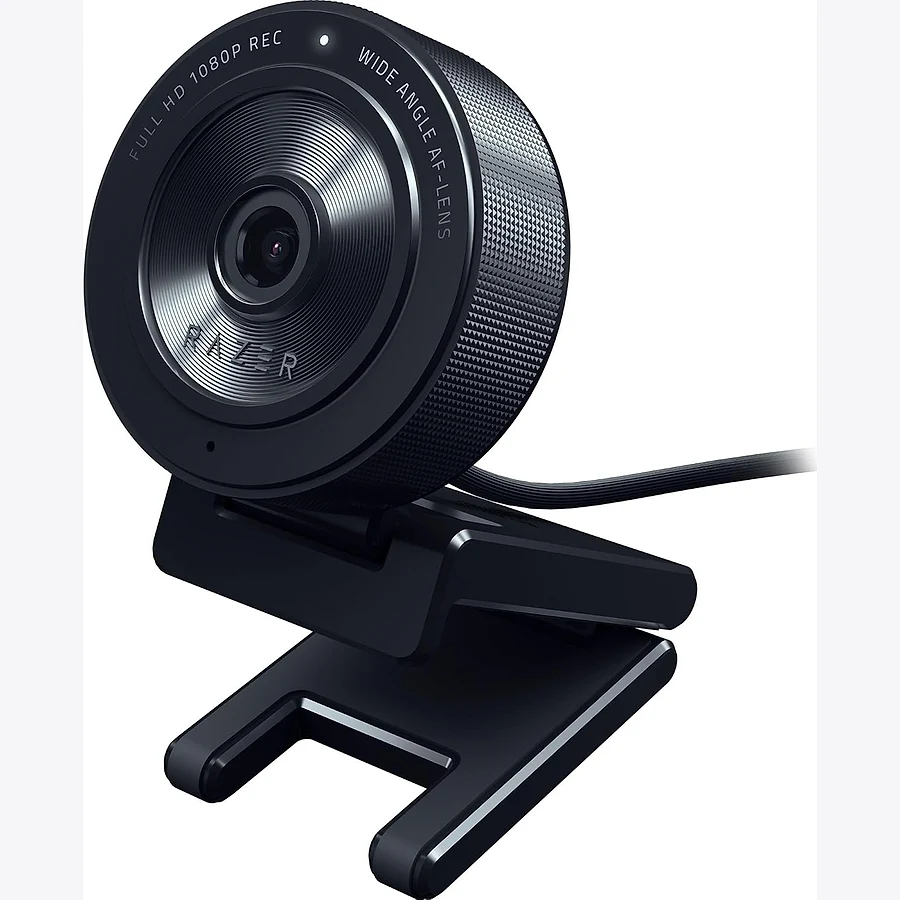 Razer Kiyo X webcam Full HD compacta para streaming iniciante com USB plug and play