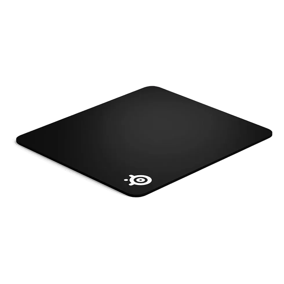 SteelSeries QcK Heavy Large mousepad gamer preto com base de borracha espessa e microfibra control
