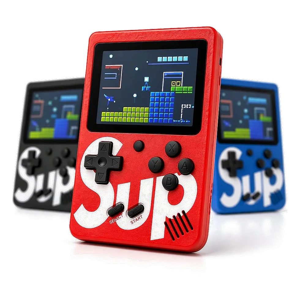 Sup Game Box Plus — Mini Game Portátil 400 Jogos