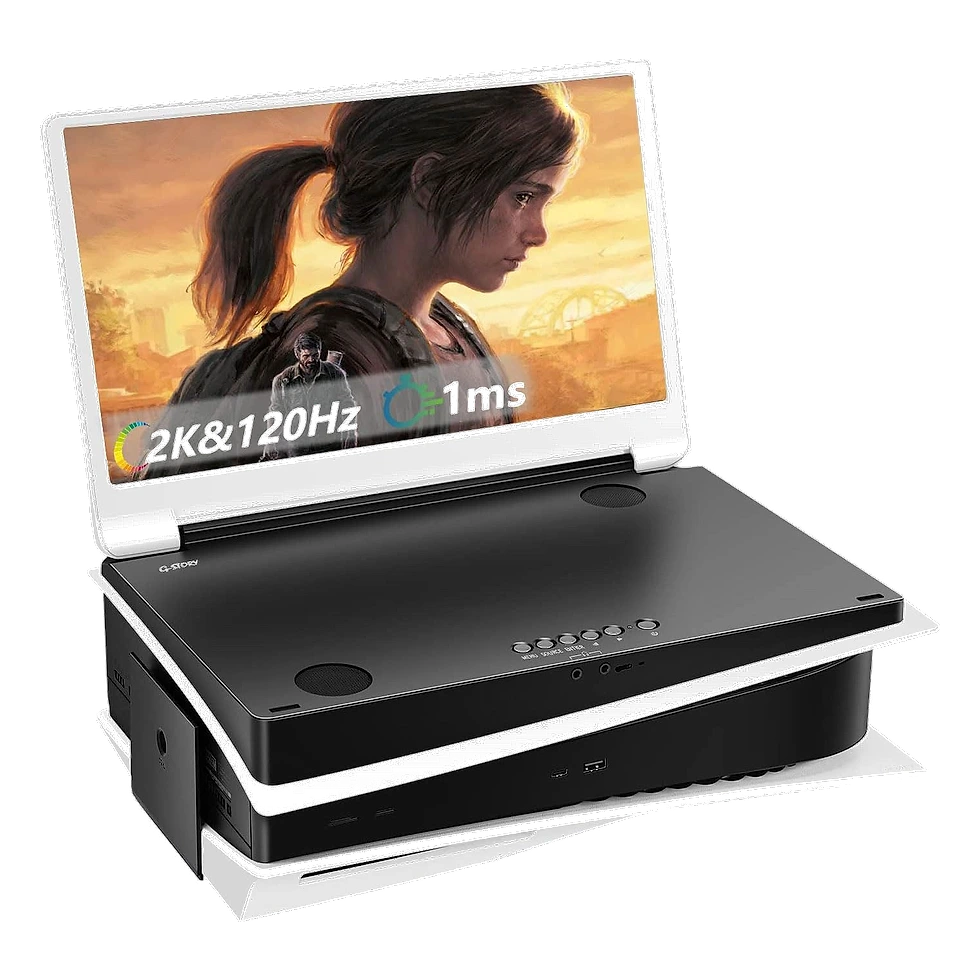 G-STORY portátil de 15,6 polegadas com painel IPS 2K 120Hz e duas entradas HDMI
