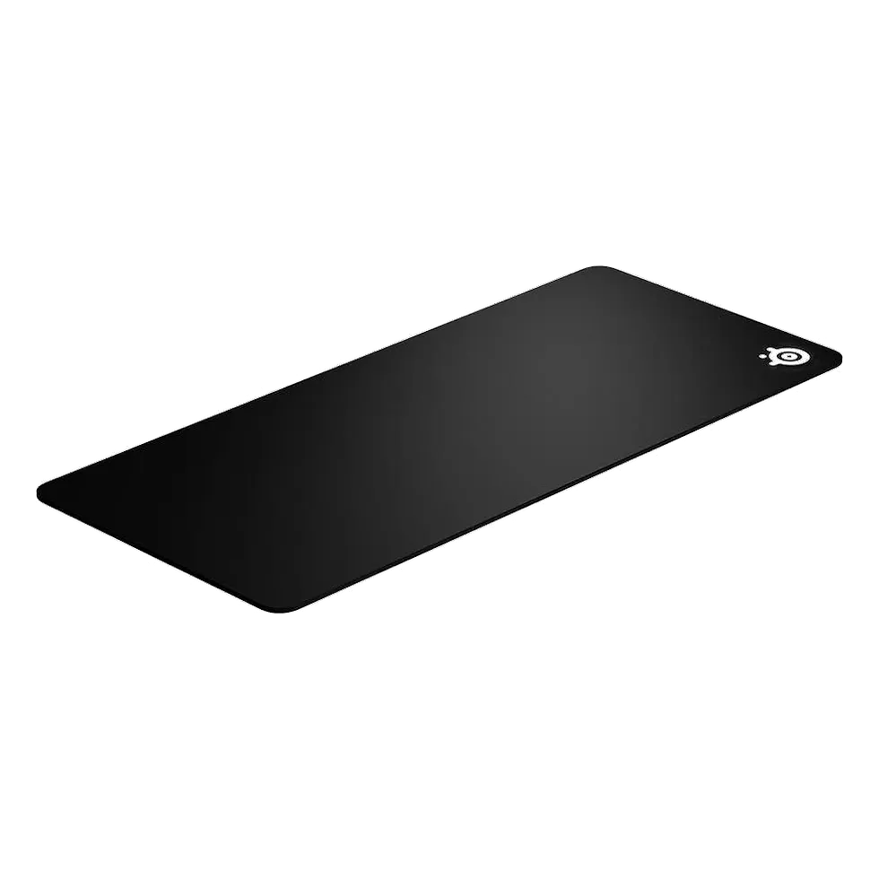 SteelSeries QcK XXL mousepad gamer 900x400mm preto em micro-fibra com base antiderrapante