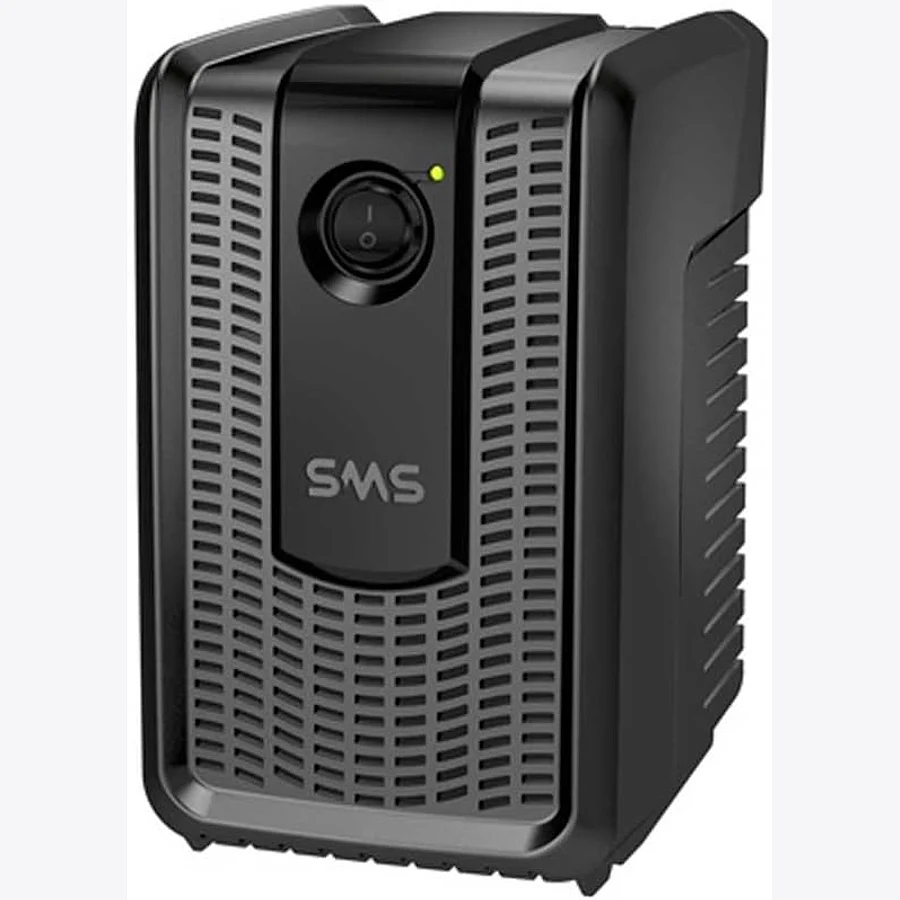 Estabilizador SMS Revolution Speedy 1000VA com tomadas traseiras e protetor de tensão