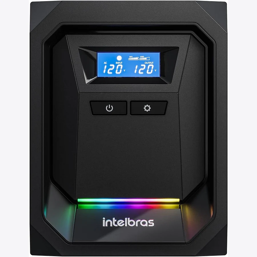 Nobreak Intelbras Gamer Ultimate 1000VA com onda senoidal pura para PC gamer
