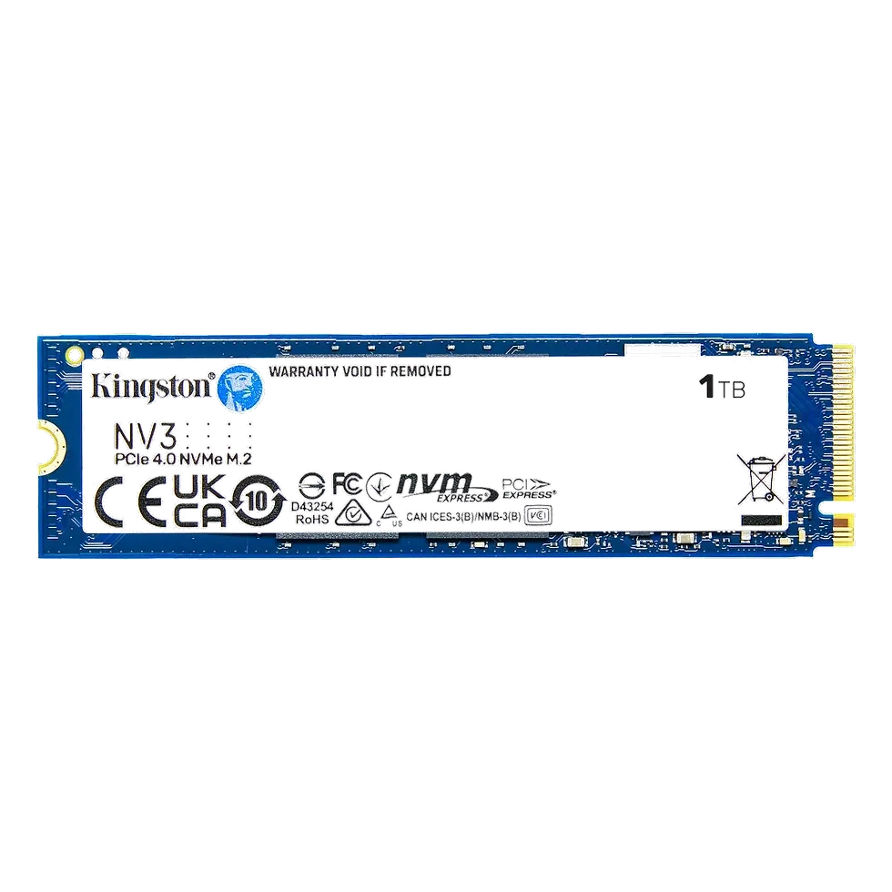 Kingston — SSD NV3 1TB M.2 NVMe Gen4