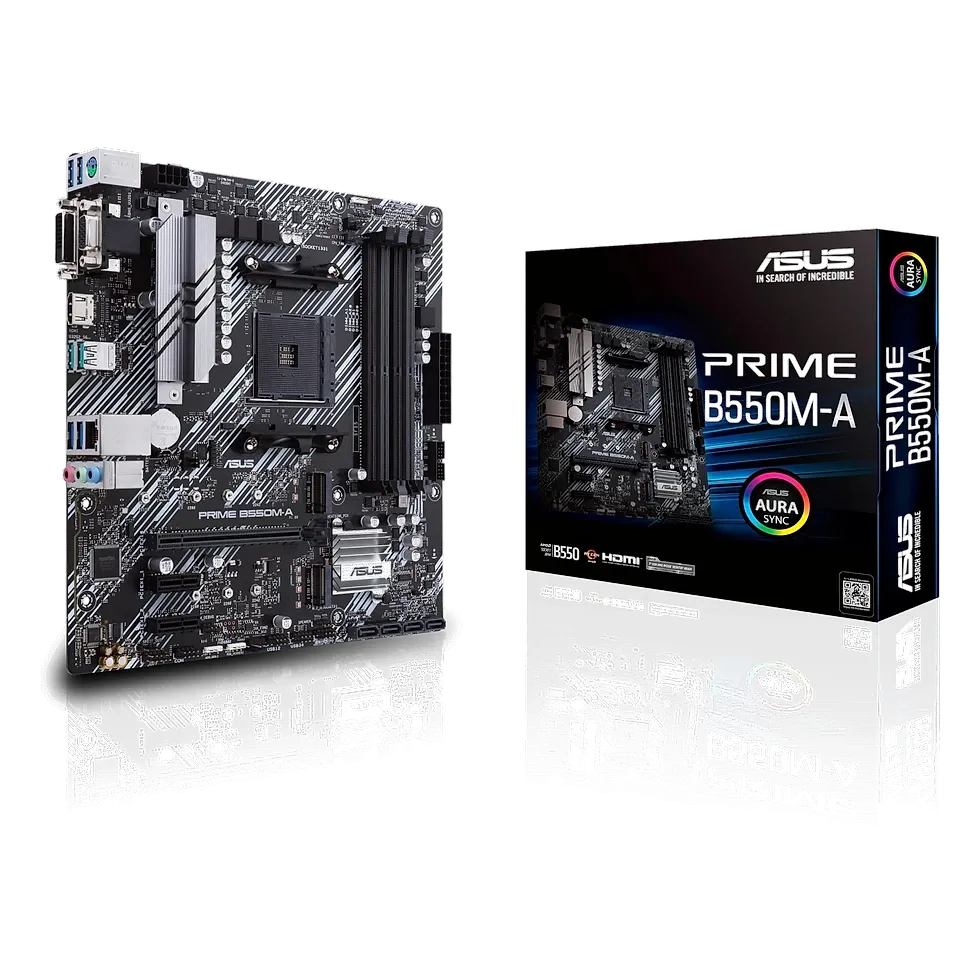 ASUS — Placa-mãe PRIME B550M-A DDR4 AM4
