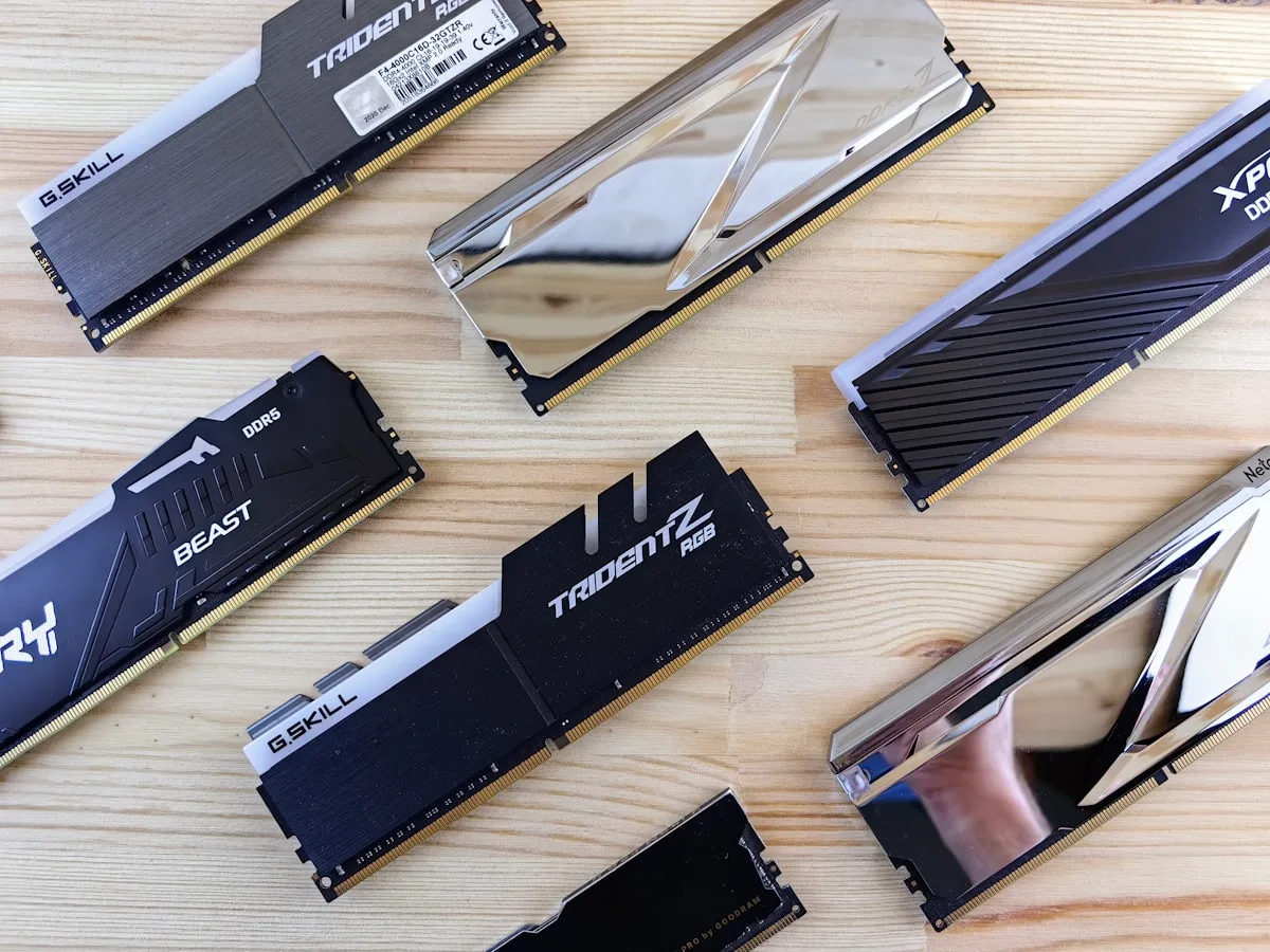 Memória DDR5 para PC gamer de performance Pentes de memória RAM DDR5 para PC gamer de alta performance