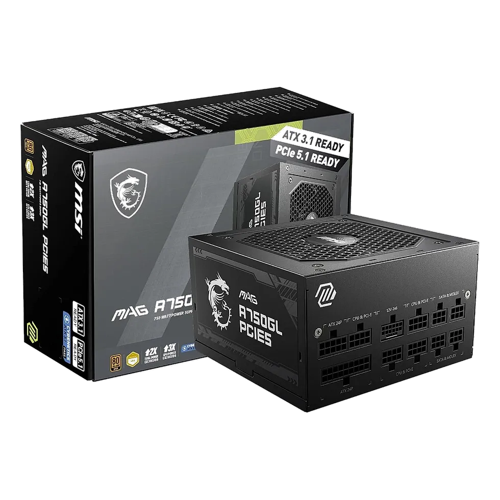 XPG Kyber 750W fonte 80 Plus Gold com suporte ATX 3.0