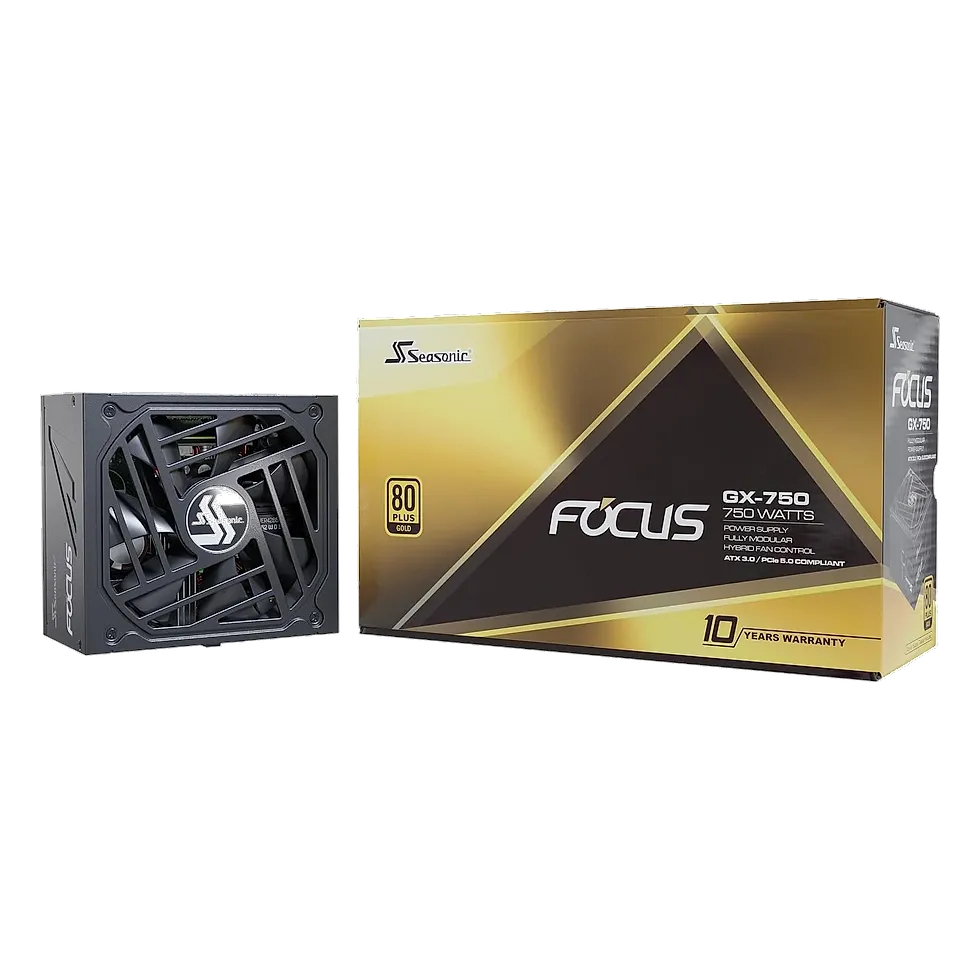 Seasonic Focus GX-750 750W fonte totalmente modular Gold