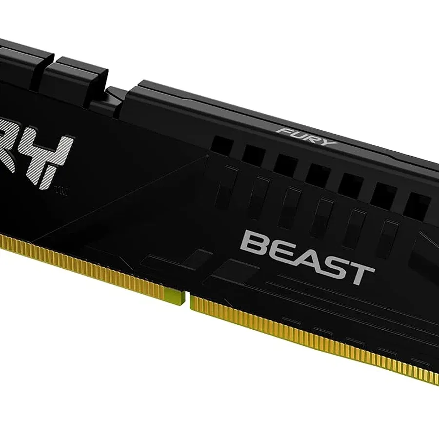 Pente de memória RAM Kingston FURY Beast 16GB DDR5 5200MHz para plataformas AM5