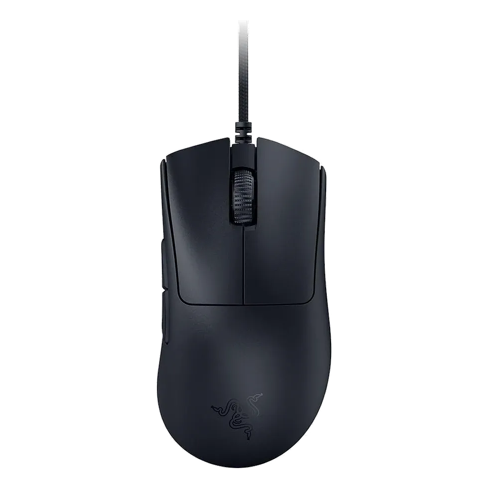 Razer DeathAdder V3 mouse gamer ergonômico com fio leve de 59 g preto