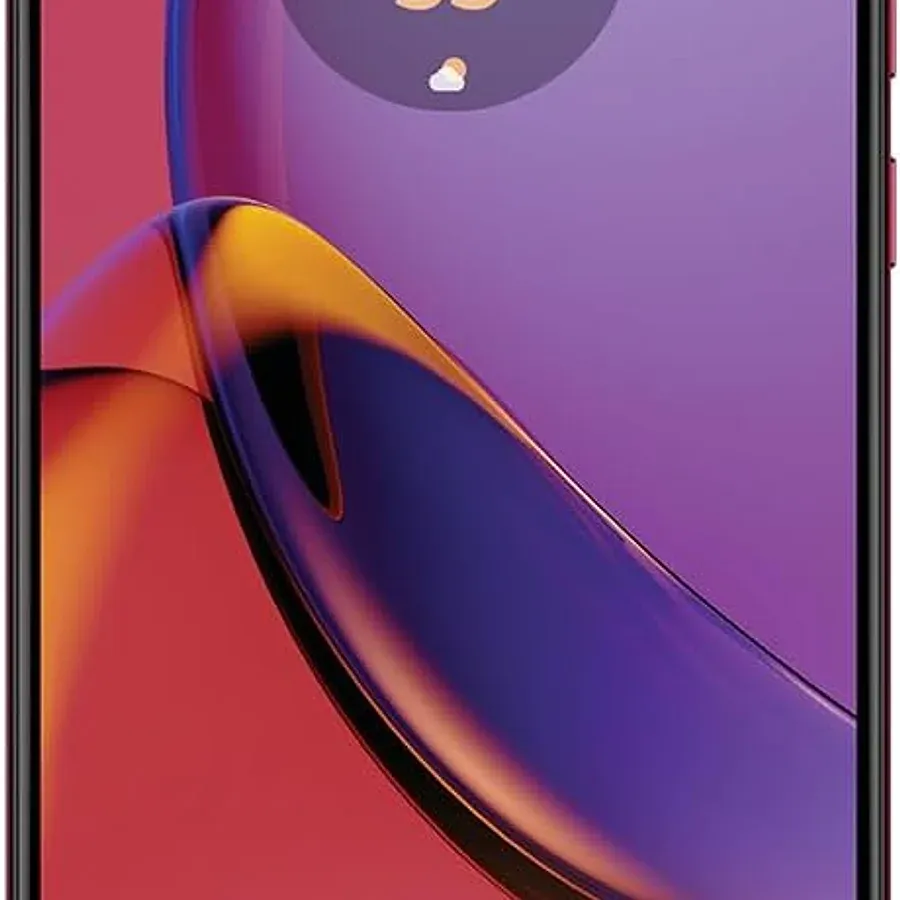Motorola Moto G84 5G em Midnight Blue com tela pOLED Full HD+ 120Hz e acabamento de couro vegano