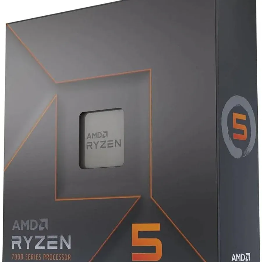 AMD Ryzen 5 7600X processador AM5 desbloqueado seis núcleos sem cooler incluso