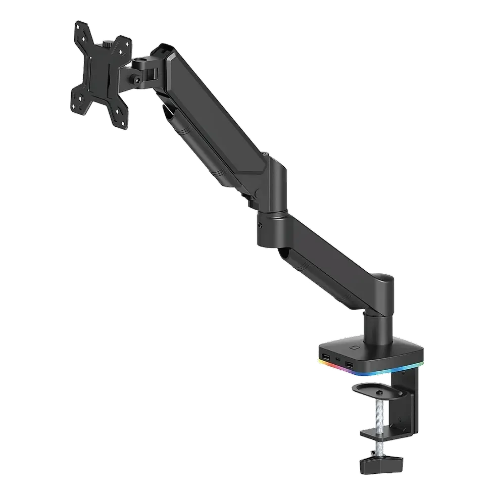 Suporte Articulado para Monitor com RGB e Hub USB