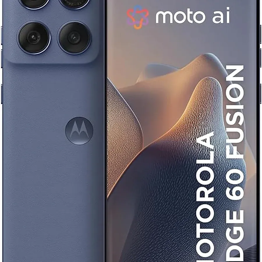Motorola Edge 60 Fusion 5G com chip MediaTek Dimensity, tela AMOLED 144Hz e resistência IP68