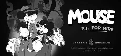Mouse P.I. For Hire Mouse P.I. For Hire capa oficial do jogo para PC
