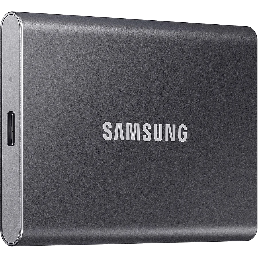 Samsung T7 SSD externo portátil em corpo de alumínio compacto