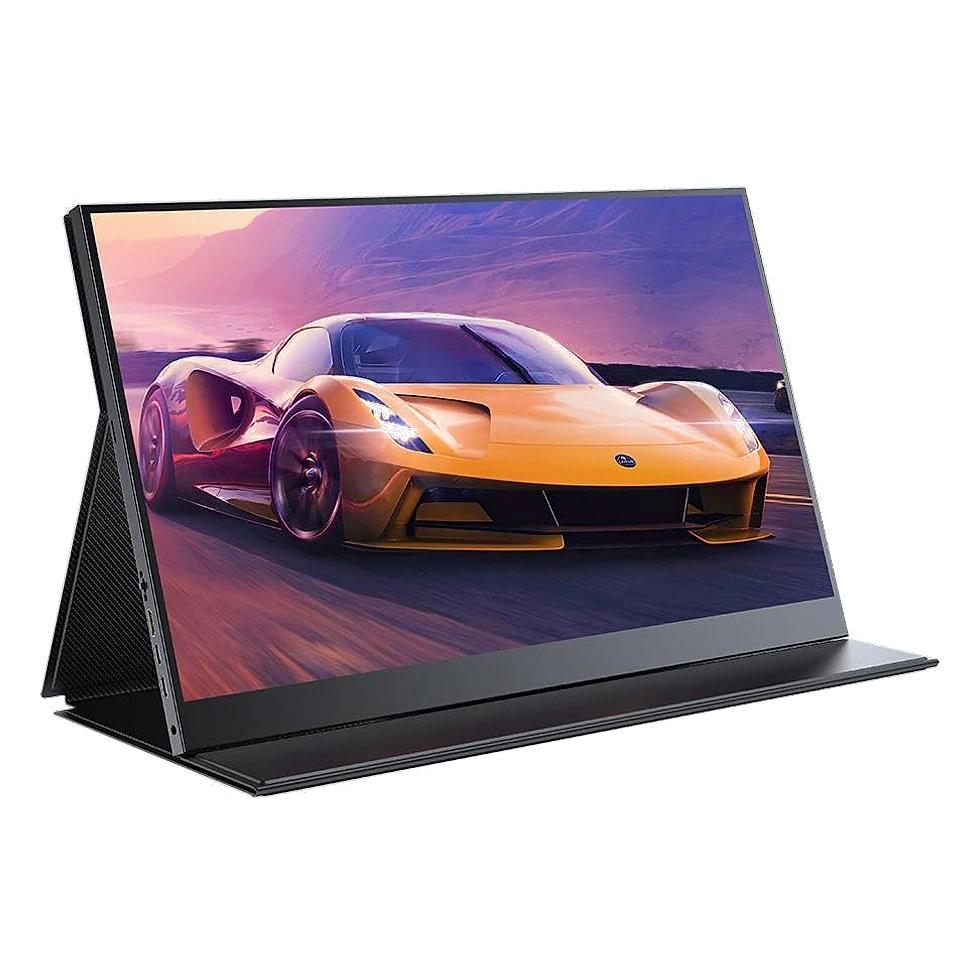UPERFECT UGame K7 QHD 144Hz UPERFECT UGame K7 de 17,3 polegadas em vista frontal com a tela QHD ligada